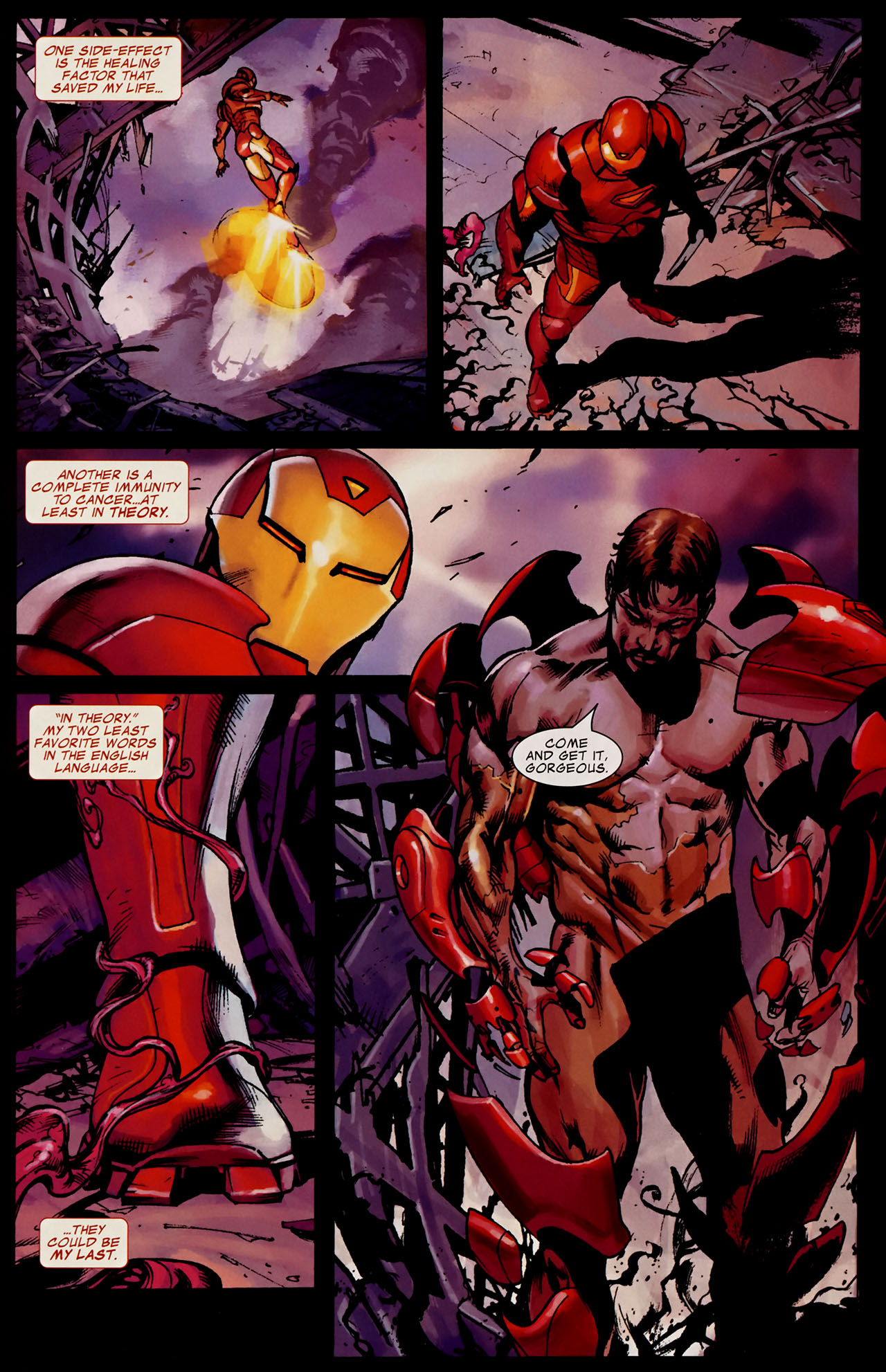 Read online Iron Man (2005) comic -  Issue #18 - 17