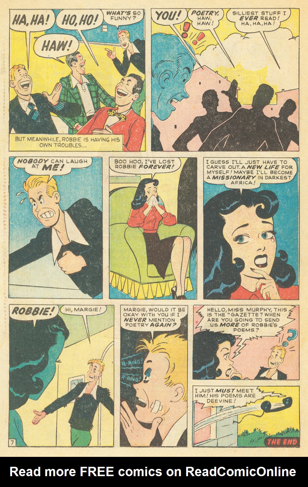 Read online Margie Comics comic -  Issue #45 - 35