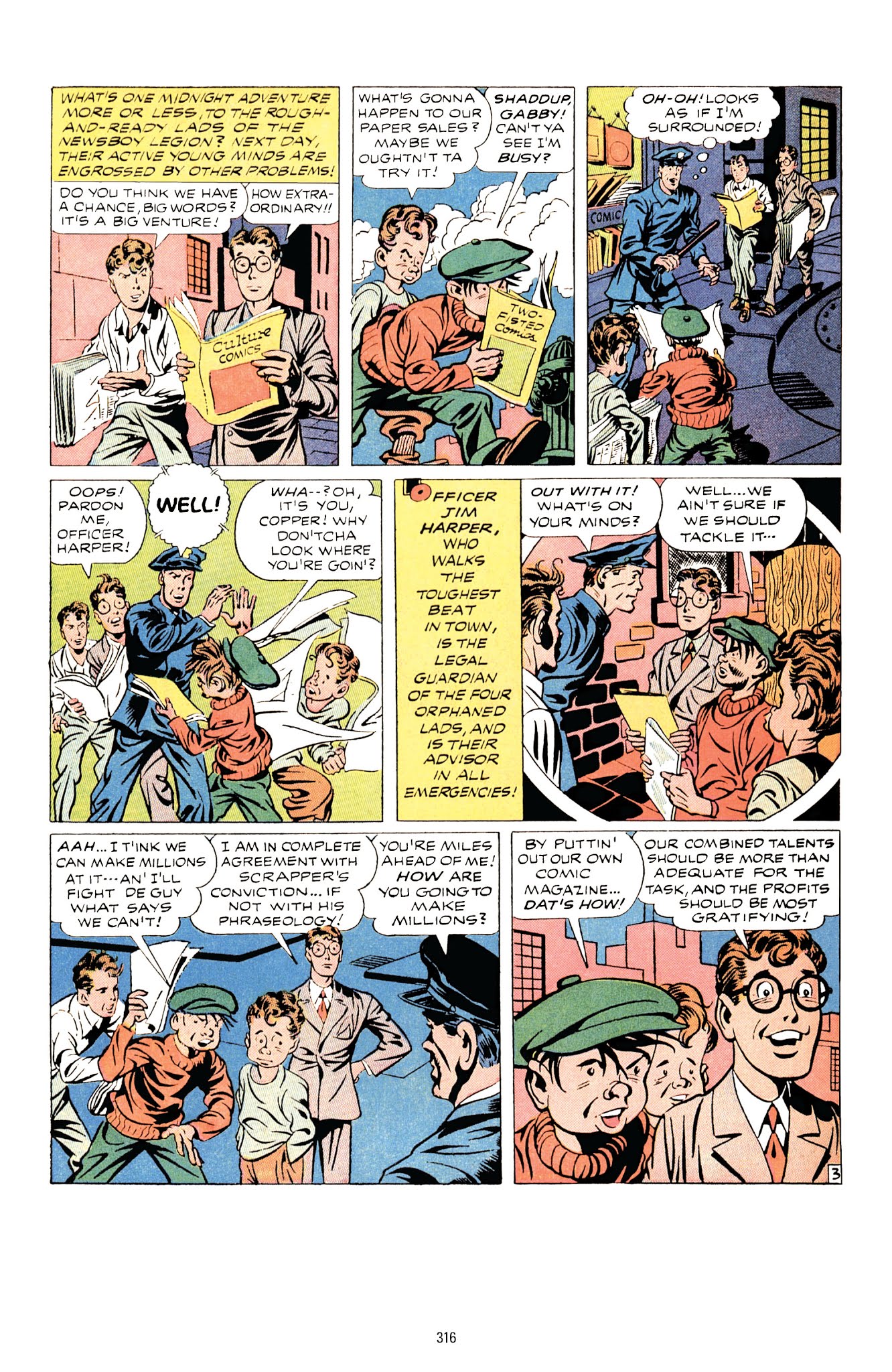 Read online The Newsboy Legion by Joe Simon and Jack Kirby comic -  Issue # TPB 1 (Part 4) - 13