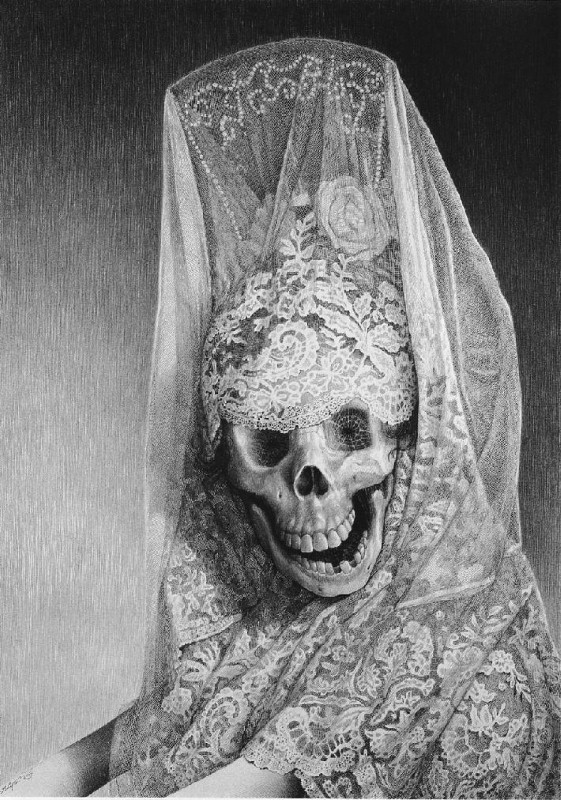 Рисунки карандашом. Laurie Lipton 5