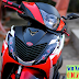Honda Sh sơn tem đấu trắng đỏ đen cực đẹp