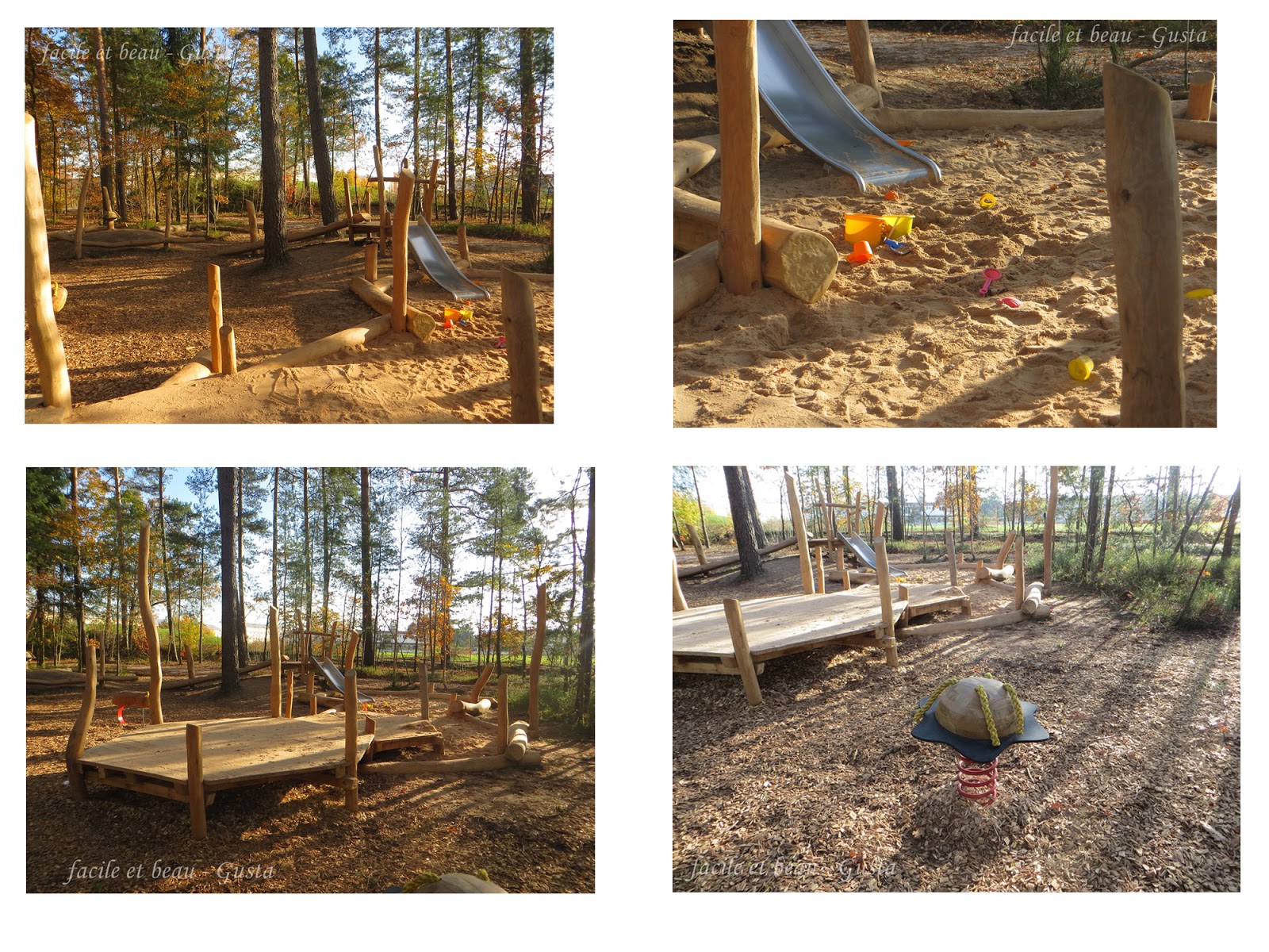 Facile Et Beau Gusta Waldspielplatz
