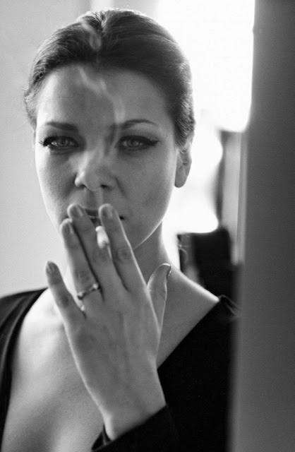 Film Noir Photos: The Eyes Have It: Romy Schneider