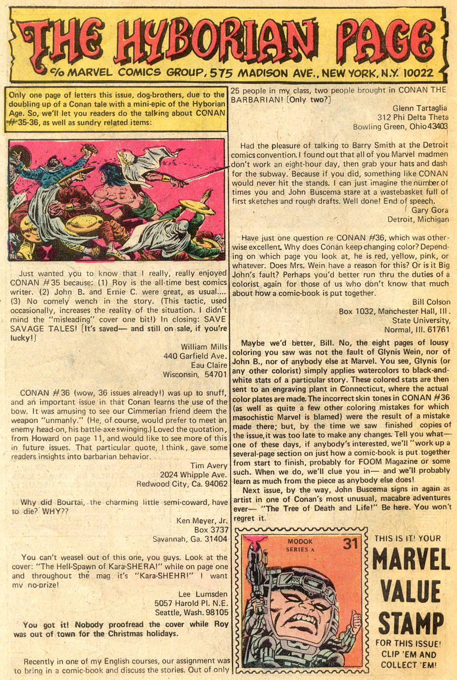 Read online Conan the Barbarian (1970) comic -  Issue #40 - 23