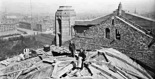 Anglican Cathedral, rooftop