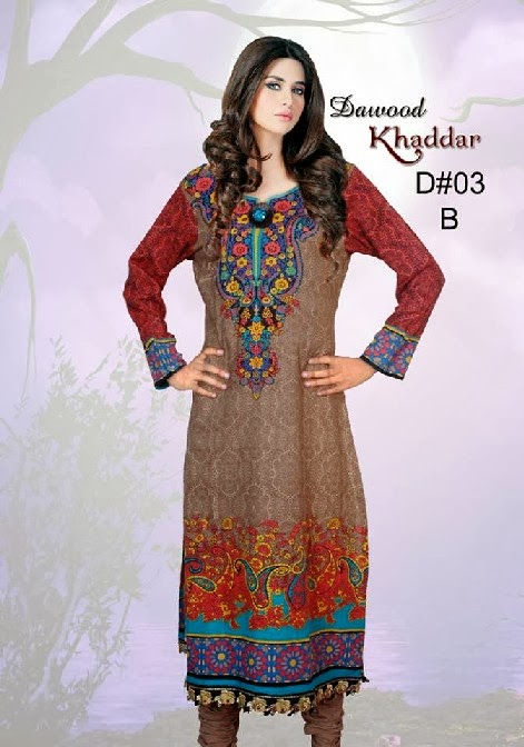 Dawood Khaddar Collection 2013-2014 For Eid Festival | Dawood Textile ...