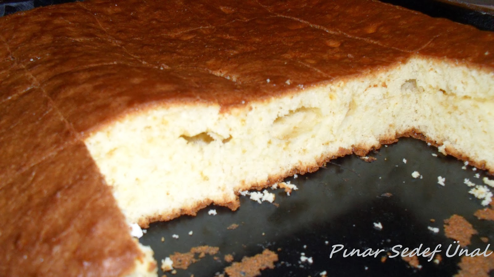 kolay kek tarifi tepside