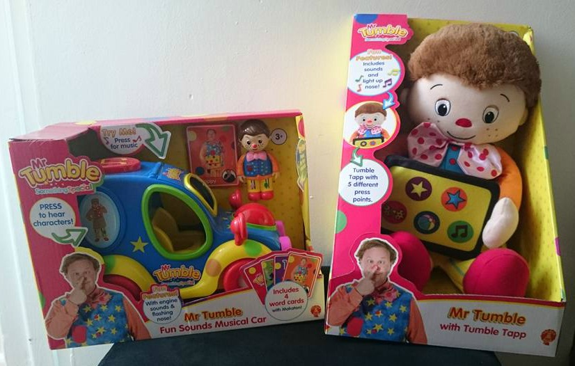 mr tumble plastic figures