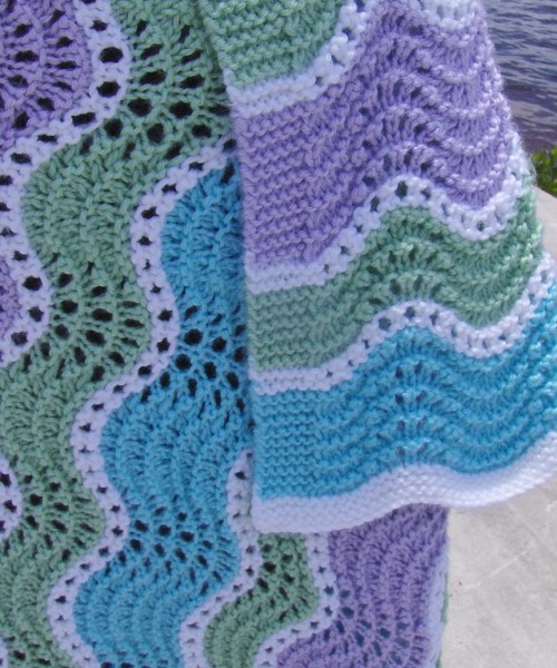 Beautiful Skills Crochet Knitting Quilting Springtime Wavy Blanket beautiful-skills-crochet-knitting-quilting-springtime-wavy-blanket