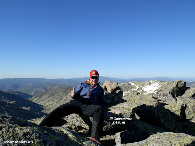 El Casquerazo, cumbre