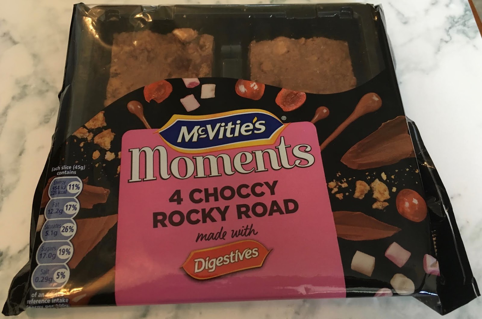Foodstuff Finds Mcvities Moments Choccy Rocky Road Asda By Cinabar