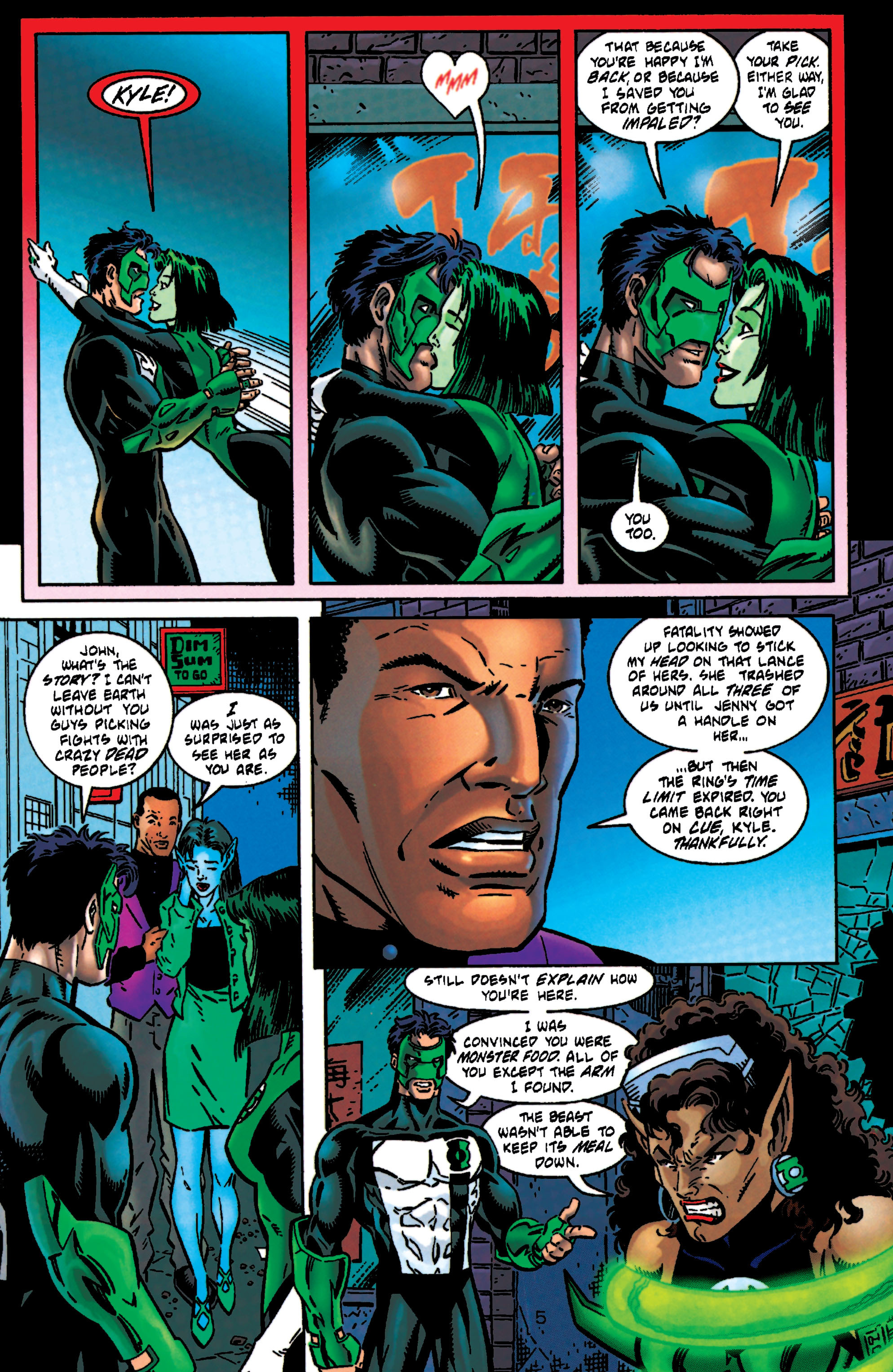 Read online Green Lantern (1990) comic -  Issue #112 - 5