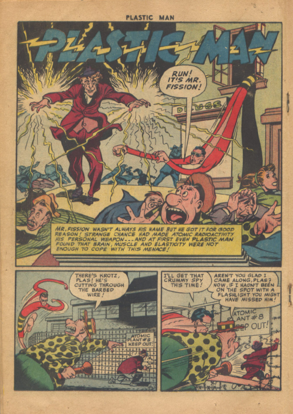 Read online Plastic Man (1943) comic -  Issue #48 - 18
