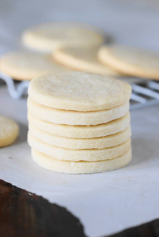 Basic Rolled Shortbread Cookies Recipe The Kitchen is My Playground