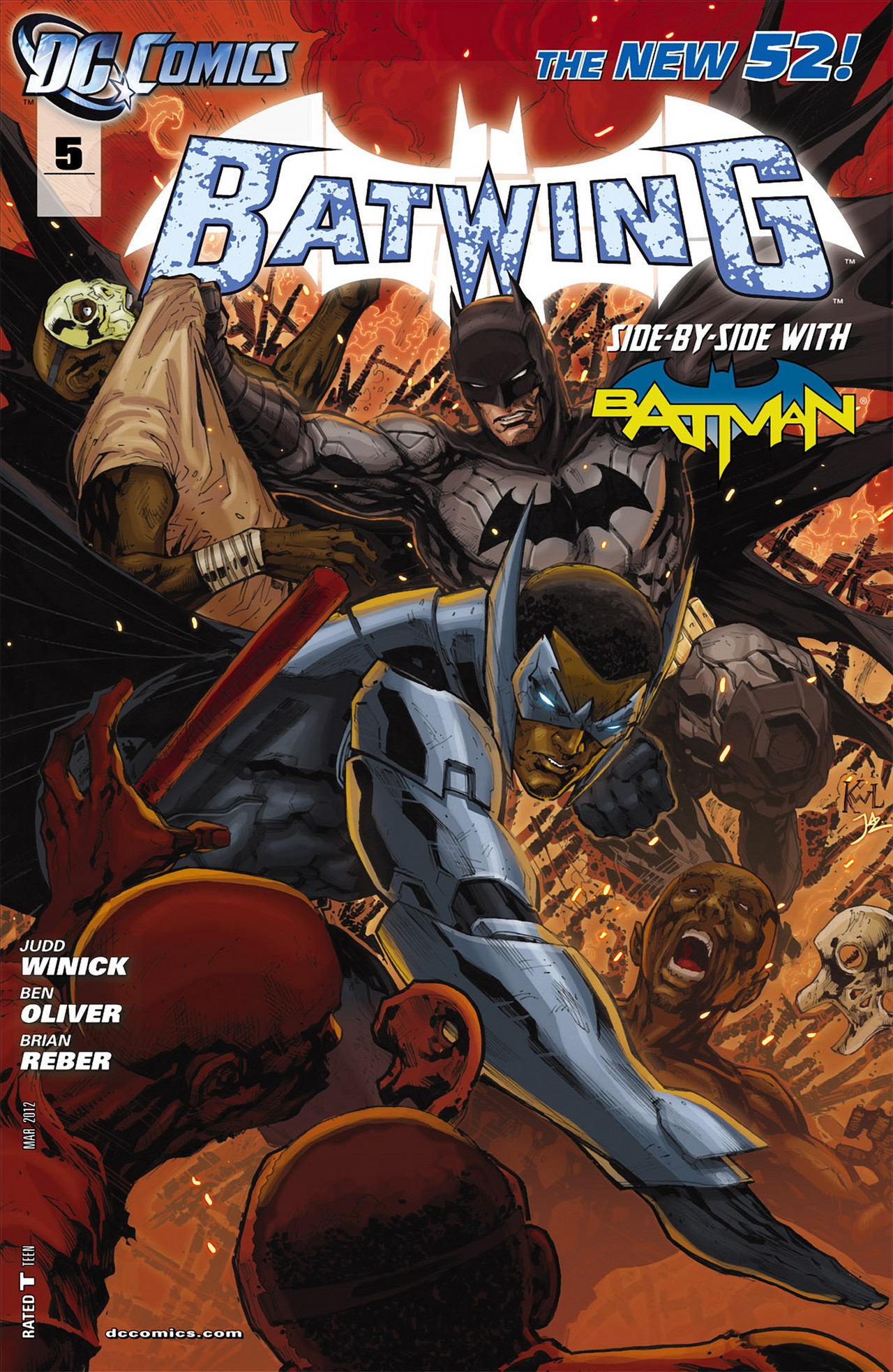 Read online Batwing comic -  Issue #5 - 1