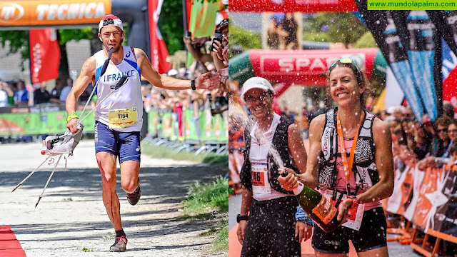 La TransvulcaniaNaviera Armas 2019 contará con la fortaleza de los franceses SylvainCourt y Anne Lise Rousset