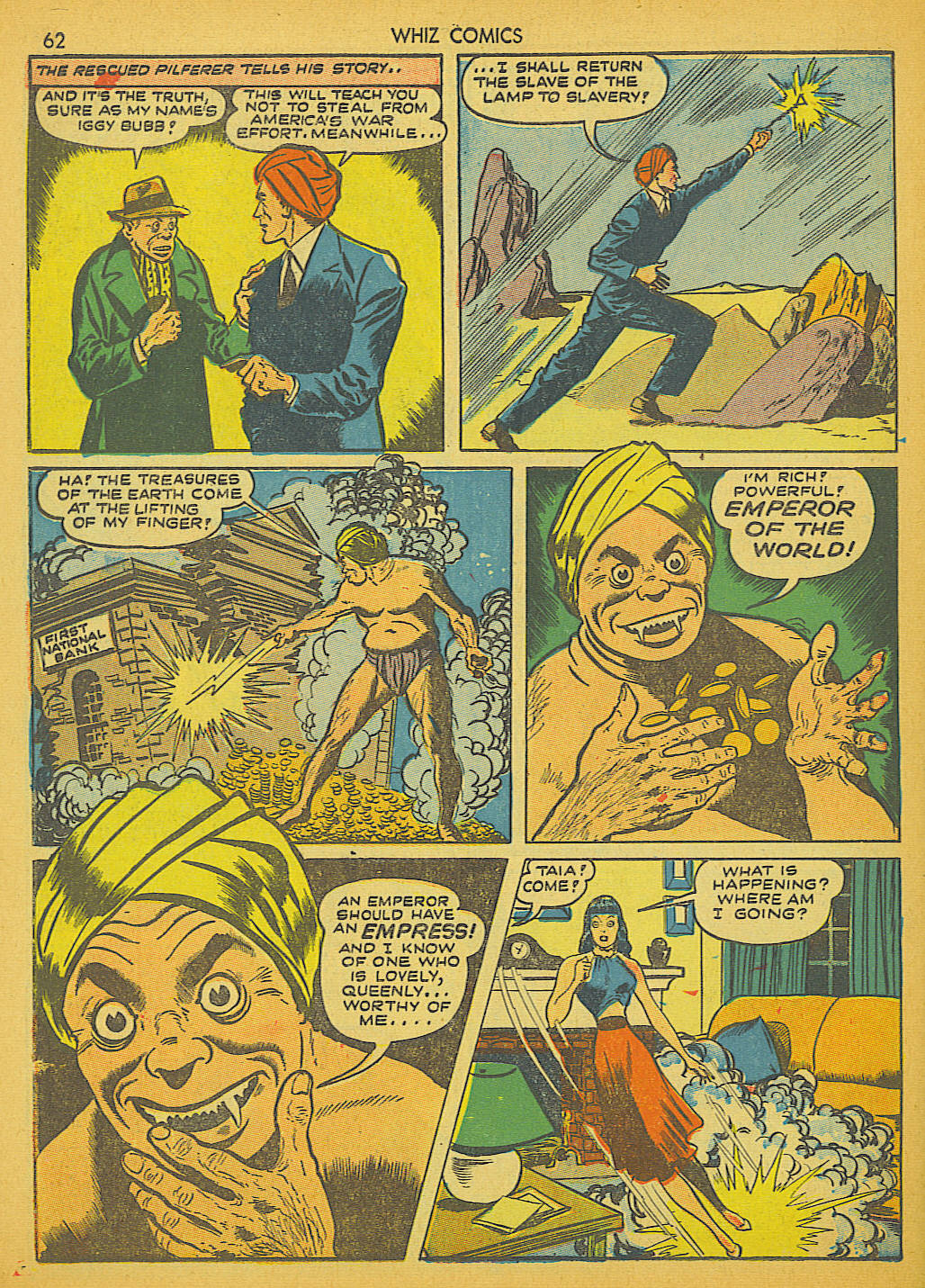 Read online WHIZ Comics comic -  Issue #39 - 62