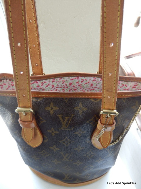 Let's Add Sprinkles: Removing Stickiness From A Louis Vuitton Pochette