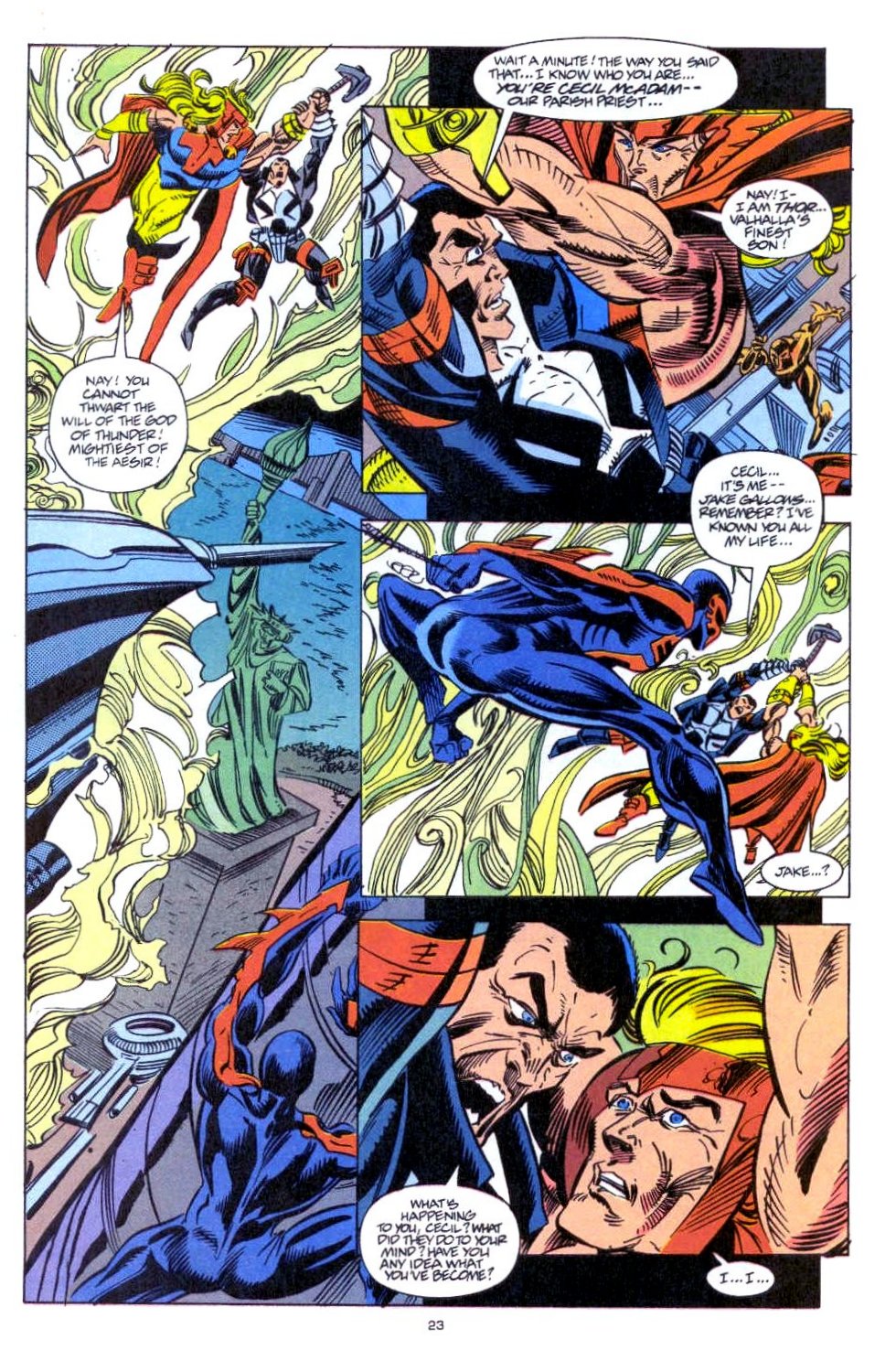 Read online Punisher 2099 comic -  Issue #13 - 19