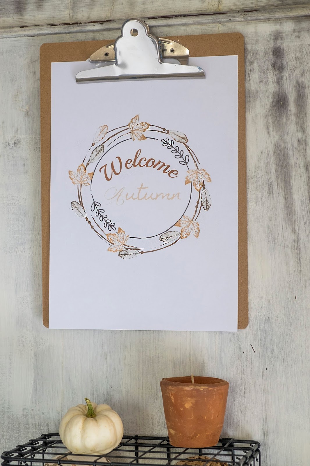 Welcome Autumn, Free Printable - Interieur ideeën Welcome Autumn, Free Printable - Interieur ideeën