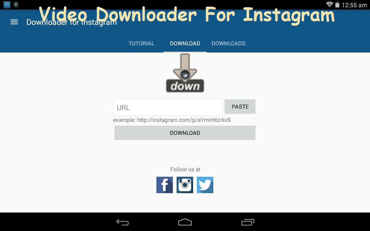 5 Daftar Aplikasi Download Video Untuk Instagram APK Terbaru 2018