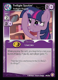 My Little Pony Twilight Sparkle, Twilight Flopple Absolute Discord CCG Card