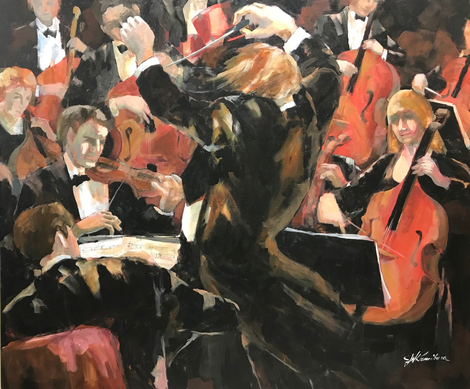 The Conductor 34x40"