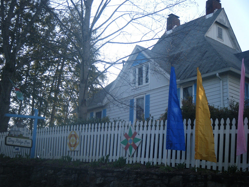 Flour Sack Mama Visiting Asheville's Dry Ridge Inn Bed and Breakfast