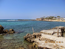 Caesarea Harbor, Mediterranean Coast, Israel