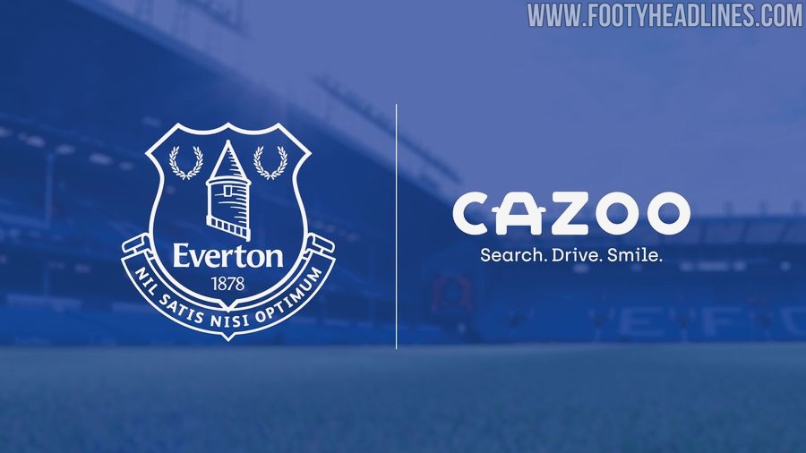 Everton Announce Cazoo Main Shirt Sponsor Deal Footy Headlines