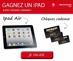 Jeu concours : Gagnez 1 iPad Air de 489 euros, 5 chèques-cadeaux de 100 euros