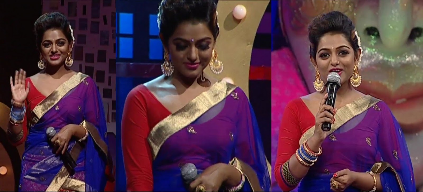 Malayalam Anchor Meera In Comedy Express