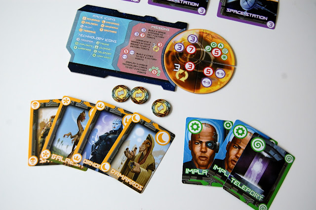 Res Publica 2230AD card game review set up