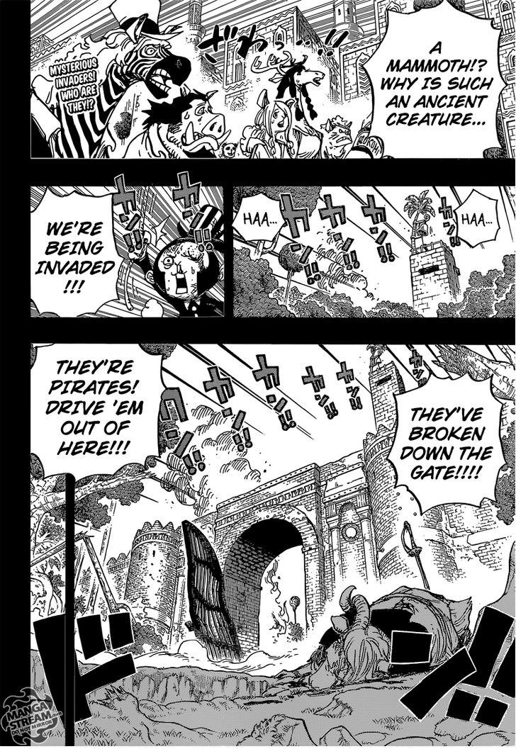 One Piece Ch 808: Duke Inuarashi