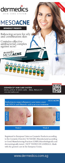 Acne treatment dermedics singapore with meso acne