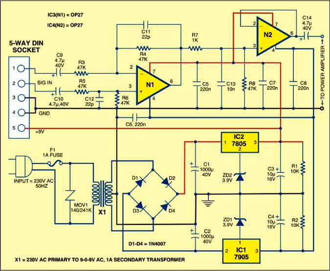 Electronics Projects: Guitar Effect Pedal Power