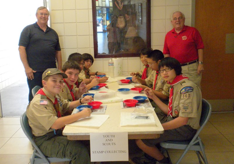 The Stamp Collecting RoundUp Scouts Attend Stamp Collecting Merit