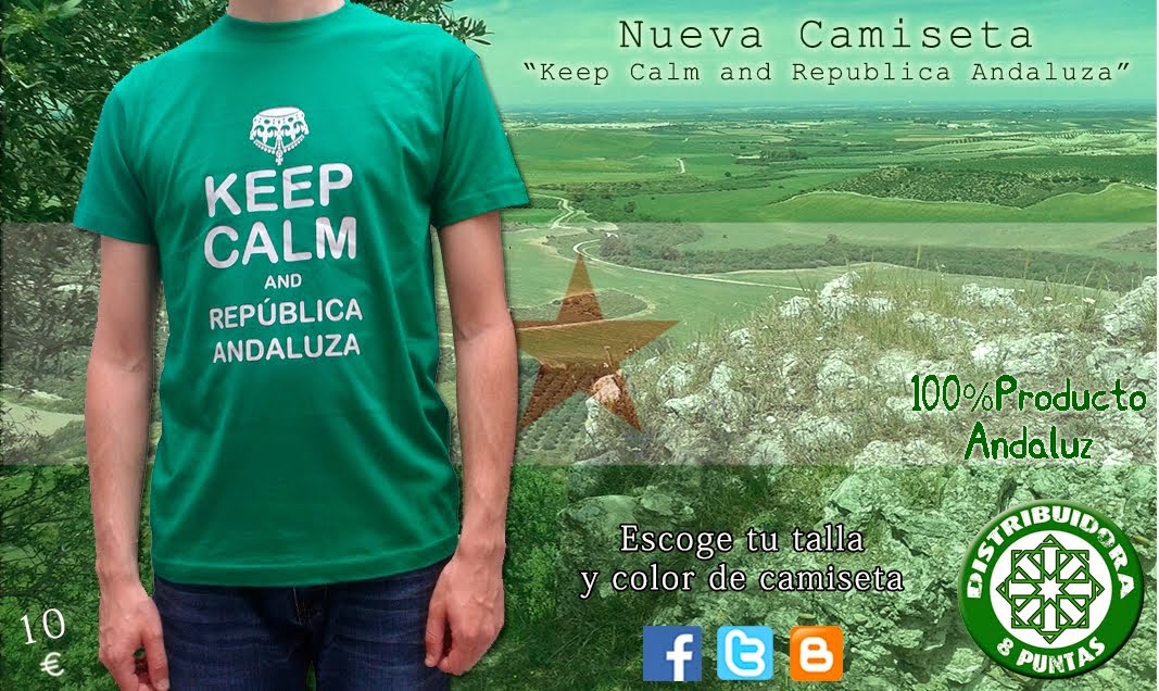 camisetas "keep calm and República Andaluza"