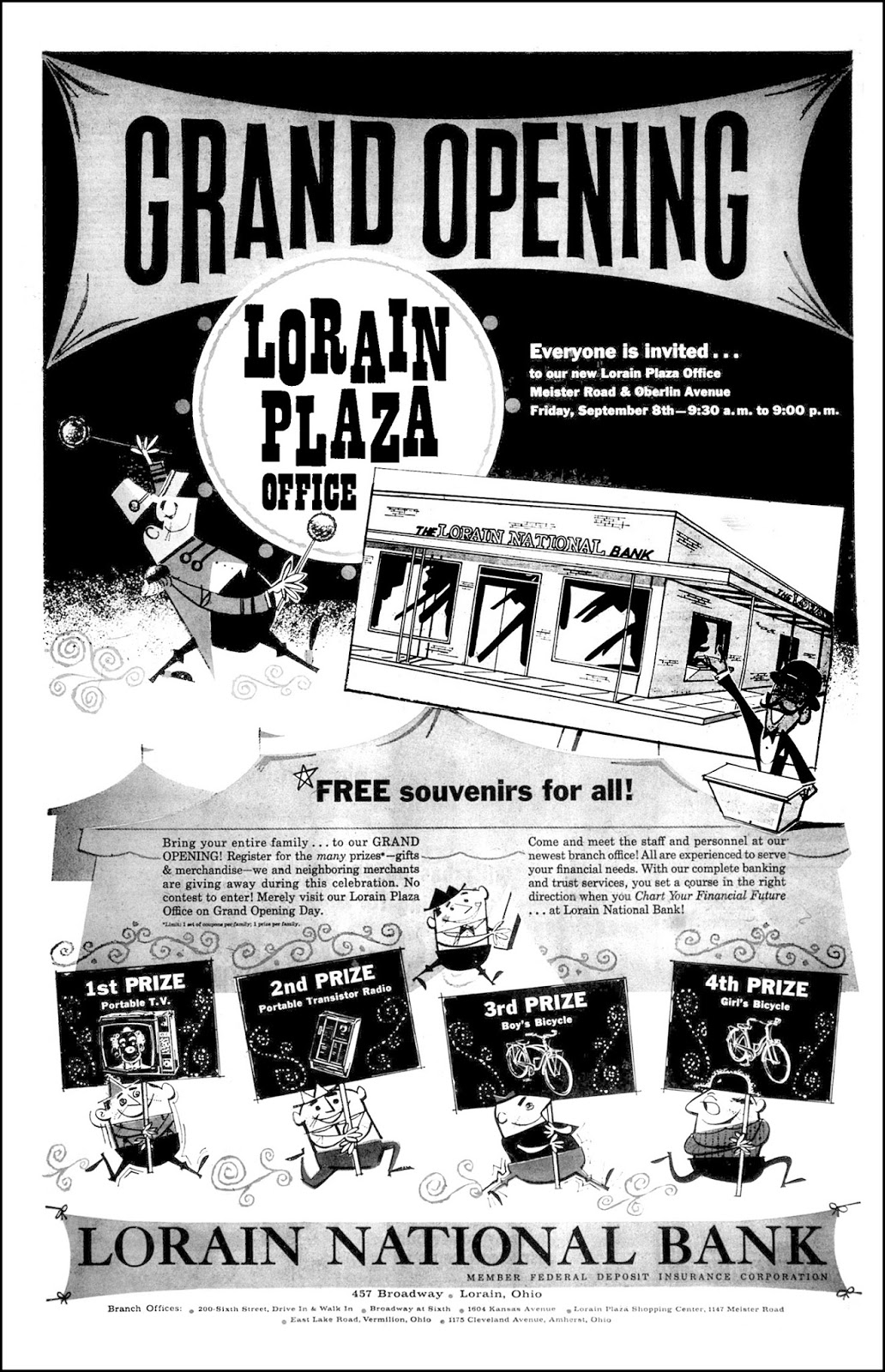 Brady's Bunch of Lorain County Nostalgia Lorain National Bank Grand