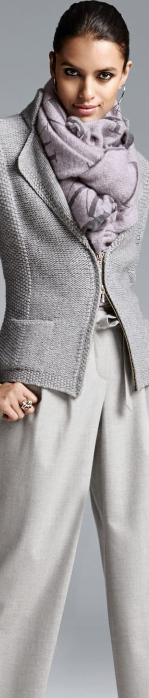 Madeleine Cashmere Grey Cardigan