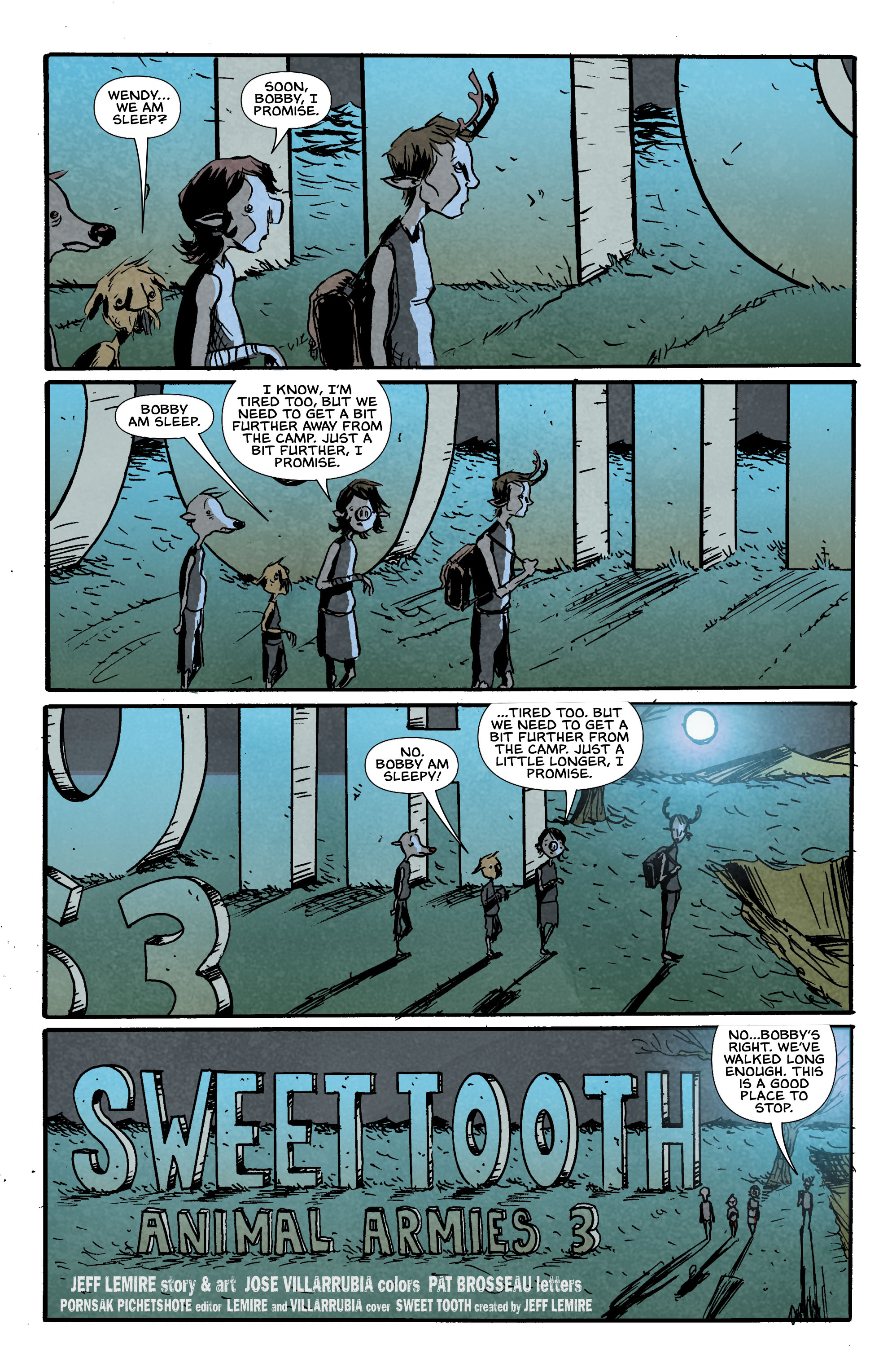Read online Sweet Tooth comic -  Issue #15 - 2