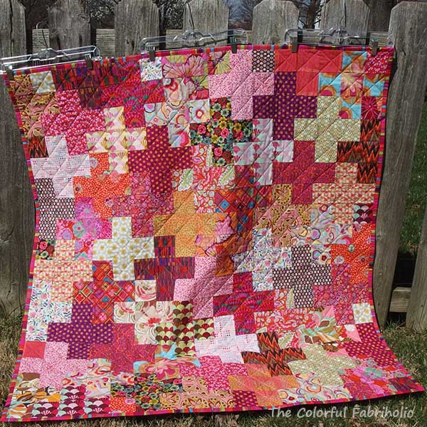 The Colorful Fabriholic Hands2Help A special chemo quilt