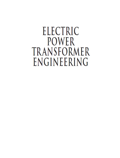 ELECTRIC POWER TRANSFORMER ENGINEERING BOOK DOWNLOAD