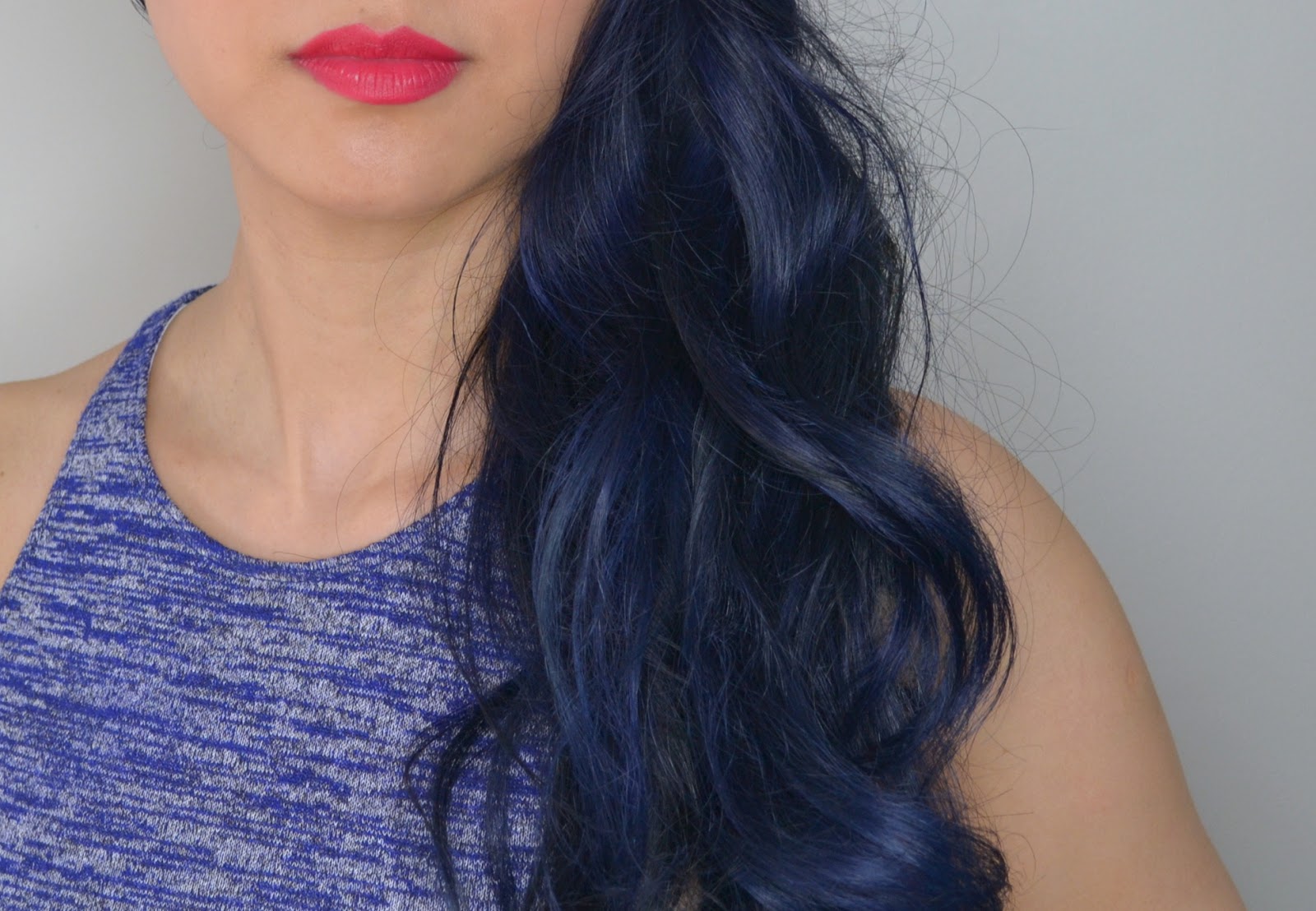aveda blue hair color