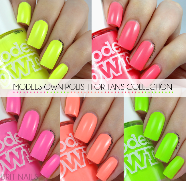 Models Own Polish For Tans Collection