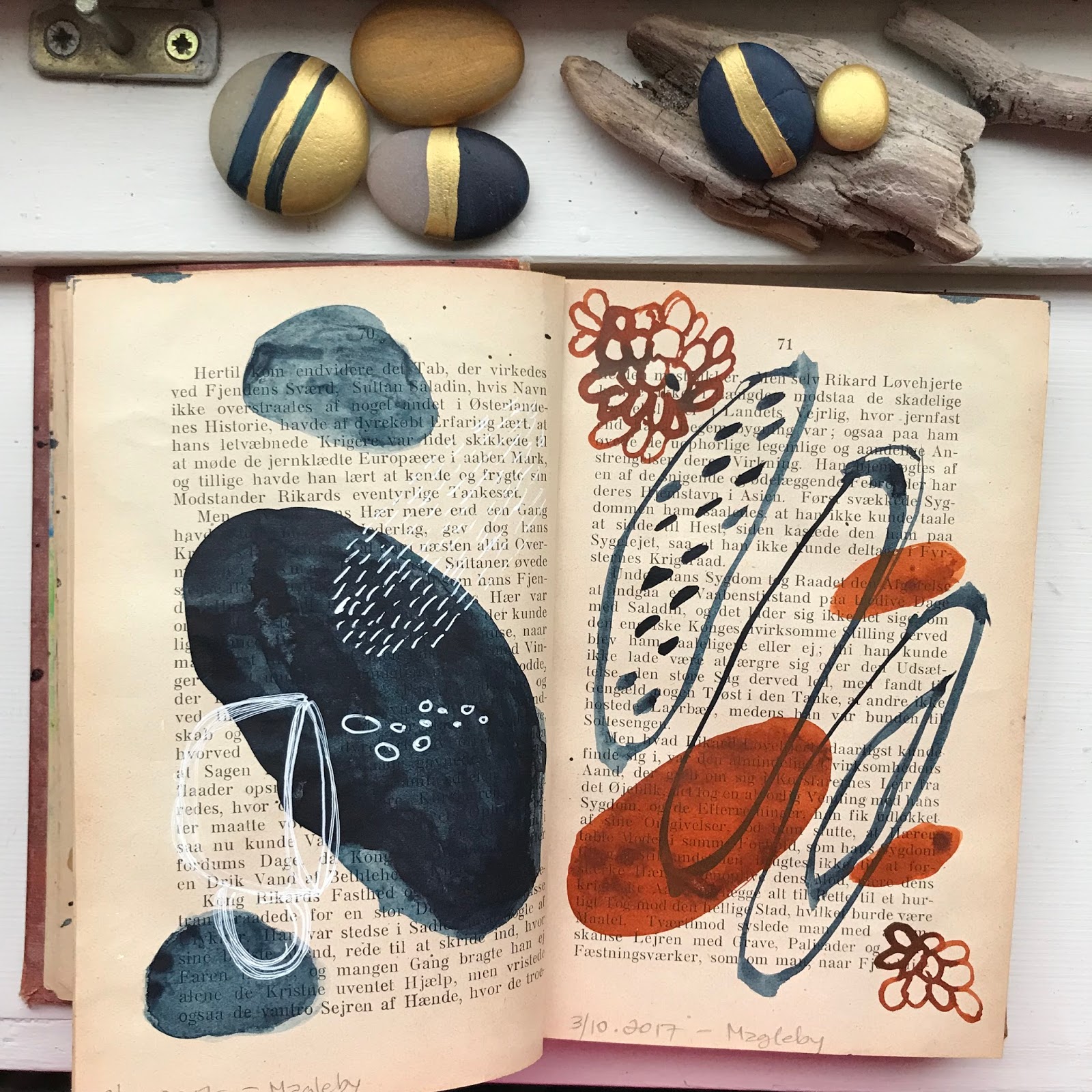 moments of perfect clarity art journaling lately