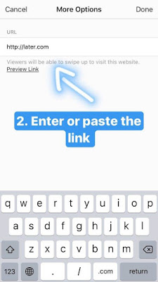 Cara Menambahkan Link / Swipe Up di Instagram Stories