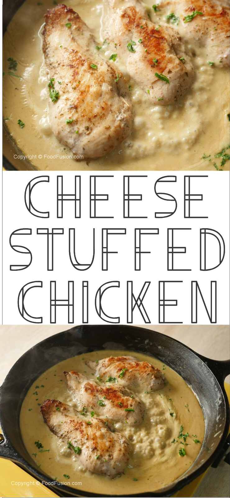 Cheese Stuffed Chicken Floats CO