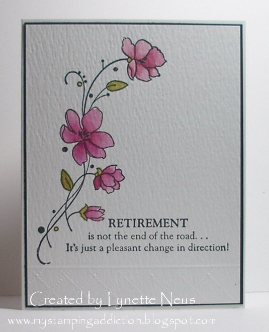 My Stamping Addiction Retirement Flowers