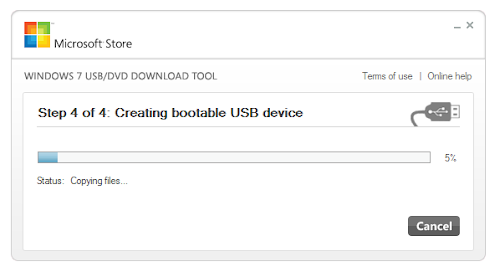 create a bootable usb flash drive for windows 7 installation